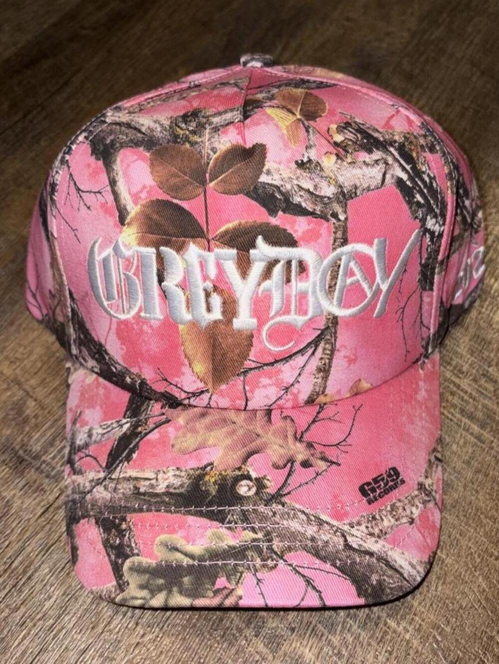 Pink Greyday Hat Pink Camo